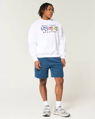 Above-the-Knee Fleece Icon Shorts,Above-the-Knee Fleece Icon Shorts Above-the-Knee Fleece Icon Shorts,Above-the-Knee Fleece Icon Shorts