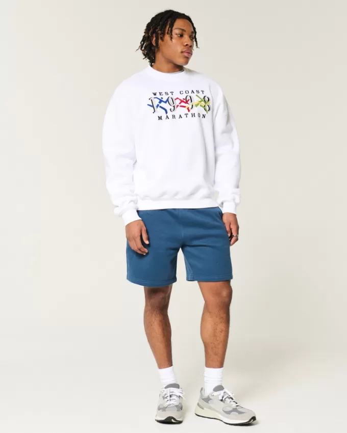 Above-the-Knee Fleece Icon Shorts,Above-the-Knee Fleece Icon Shorts Above-the-Knee Fleece Icon Shorts,Above-the-Knee Fleece Icon Shorts