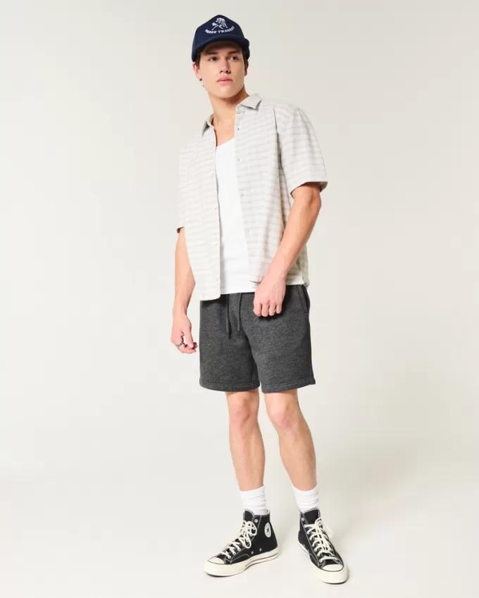 Above-the-Knee Fleece Icon Shorts,Above-the-Knee Fleece Icon Shorts Above-the-Knee Fleece Icon Shorts,Above-the-Knee Fleece Icon Shorts