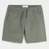 Above-the-Knee Twill Pull-On Shorts,Above-the-Knee Twill Pull-On Shorts Above-the-Knee Twill Pull-On Shorts,Above-the-Knee Twill Pull-On Shorts