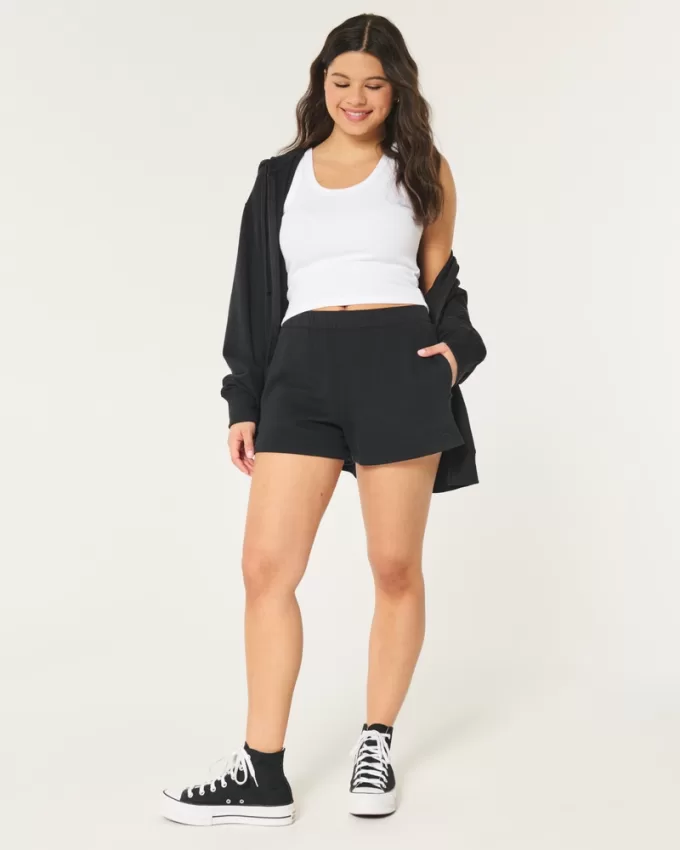 Adjustable Rise Fleece Shorts,Adjustable Rise Fleece Shorts Adjustable Rise Fleece Shorts,Adjustable Rise Fleece Shorts