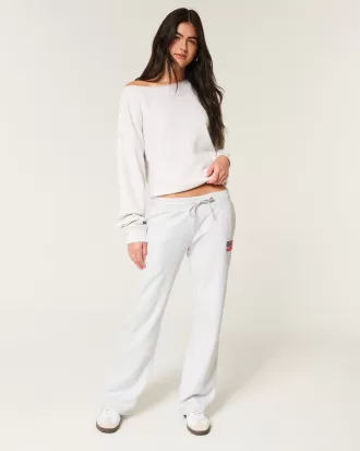 American Flag Graphic Straight Sweatpants,American Flag Graphic Straight Sweatpants