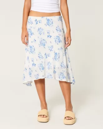Asymmetrical Midi Skirt,Asymmetrical Midi Skirt