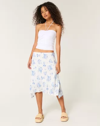 Asymmetrical Midi Skirt,Asymmetrical Midi Skirt