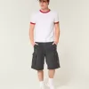 At-the-Knee Baggy Cargo Shorts,At-the-Knee Baggy Cargo Shorts At-the-Knee Baggy Cargo Shorts,At-the-Knee Baggy Cargo Shorts