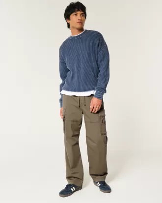 Baggy Cargo Pull-On Pants,Baggy Cargo Pull-On Pants