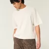 Baggy Crop Crew T-Shirt,Baggy Crop Crew T-Shirt Baggy Crop Crew T-Shirt,Baggy Crop Crew T-Shirt