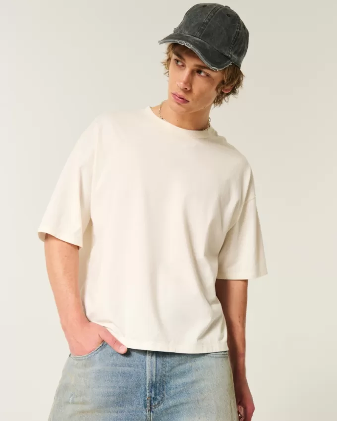Baggy Crop Crew T-Shirt,Baggy Crop Crew T-Shirt Baggy Crop Crew T-Shirt,Baggy Crop Crew T-Shirt