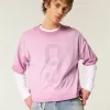 Baggy Crop Number Graphic Tee,Baggy Crop Number Graphic Tee Baggy Crop Number Graphic Tee,Baggy Crop Number Graphic Tee