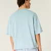 Baggy Crop Wash Effect Crew T-Shirt,Baggy Crop Wash Effect Crew T-Shirt Baggy Crop Wash Effect Crew T-Shirt,Baggy Crop Wash Effect Crew T-Shirt