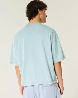 Baggy Crop Wash Effect Crew T-Shirt,Baggy Crop Wash Effect Crew T-Shirt Baggy Crop Wash Effect Crew T-Shirt,Baggy Crop Wash Effect Crew T-Shirt