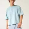 Baggy Crop Wash Effect Crew T-Shirt,Baggy Crop Wash Effect Crew T-Shirt Baggy Crop Wash Effect Crew T-Shirt,Baggy Crop Wash Effect Crew T-Shirt