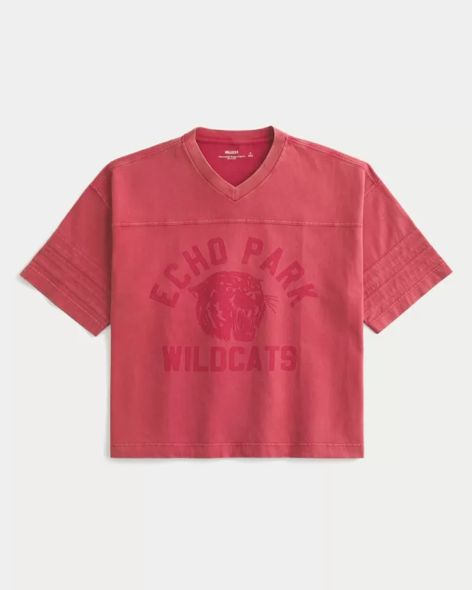 Baggy Heavyweight Crop Graphic Football Tee,Baggy Heavyweight Crop Graphic Football Tee Baggy Heavyweight Crop Graphic Football Tee,Baggy Heavyweight Crop Graphic Football Tee