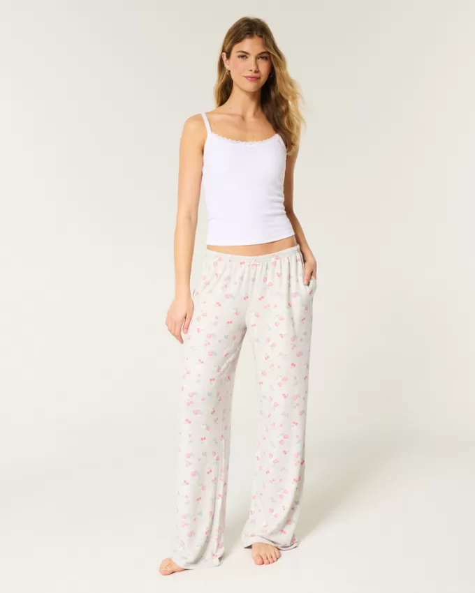Berry Pattern Pajama Pants,Berry Pattern Pajama Pants Berry Pattern Pajama Pants,Berry Pattern Pajama Pants