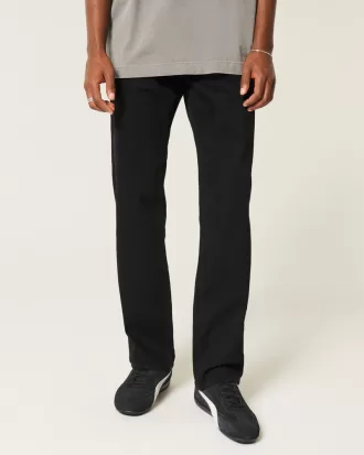 Black No Fade Straight Jeans,Black No Fade Straight Jeans