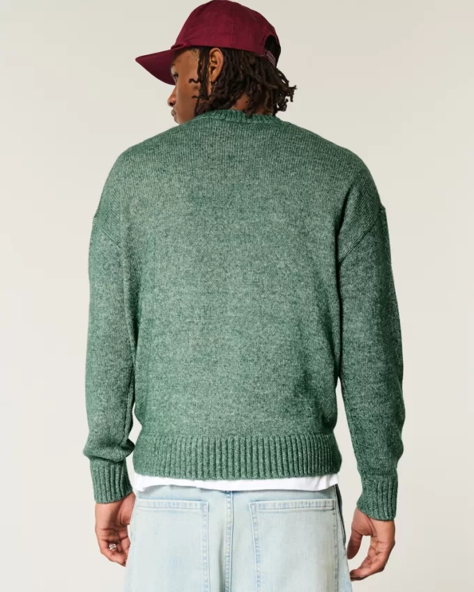 Boxy Airspun Knit Crew Sweater,Boxy Airspun Knit Crew Sweater Boxy Airspun Knit Crew Sweater,Boxy Airspun Knit Crew Sweater