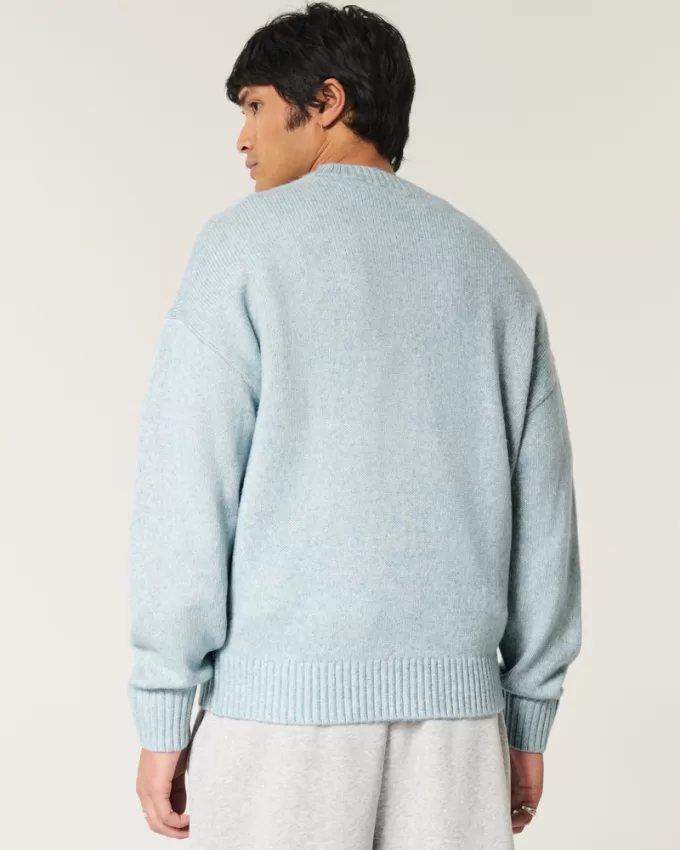 Boxy Airspun Knit Crew Sweater,Boxy Airspun Knit Crew Sweater Boxy Airspun Knit Crew Sweater,Boxy Airspun Knit Crew Sweater