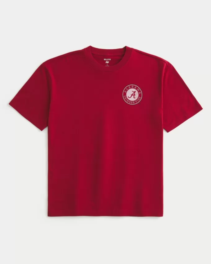Boxy Alabama Crimson Tide Graphic Tee,Boxy Alabama Crimson Tide Graphic Tee Boxy Alabama Crimson Tide Graphic Tee,Boxy Alabama Crimson Tide Graphic Tee