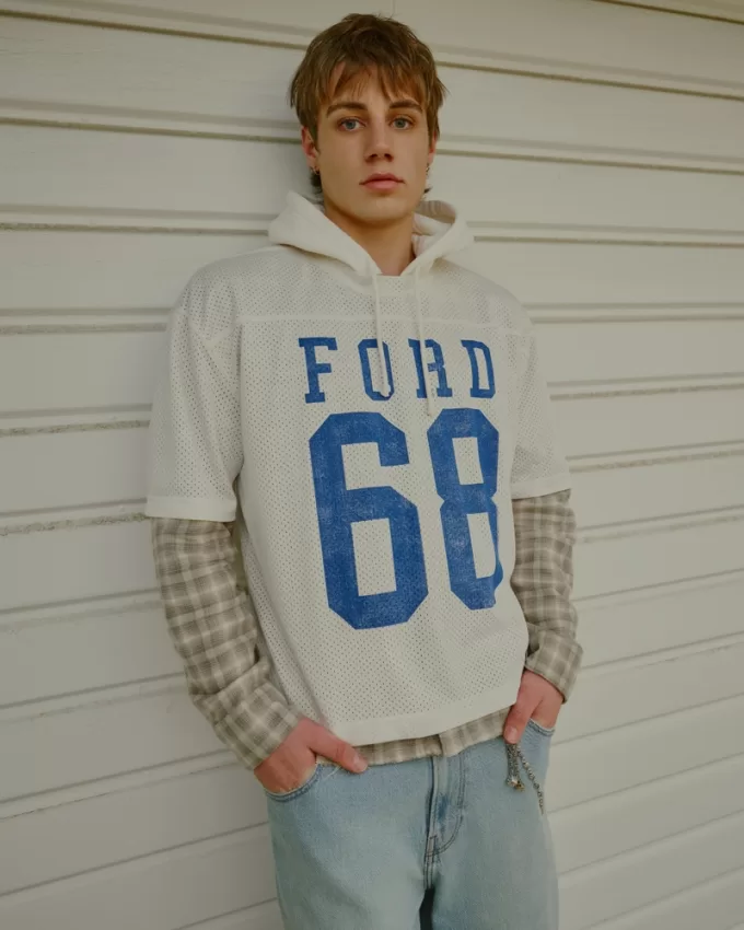 Boxy Crop Ford Graphic Jersey,Boxy Crop Ford Graphic Jersey Boxy Crop Ford Graphic Jersey,Boxy Crop Ford Graphic Jersey