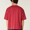Boxy Crop Mesh Echo Park Graphic Football Jersey,Boxy Crop Mesh Echo Park Graphic Football Jersey Boxy Crop Mesh Echo Park Graphic Football Jersey,Boxy Crop Mesh Echo Park Graphic Football Jersey