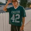 Boxy Crop Mesh Kingston Graphic Football Jersey,Boxy Crop Mesh Kingston Graphic Football Jersey Boxy Crop Mesh Kingston Graphic Football Jersey,Boxy Crop Mesh Kingston Graphic Football Jersey