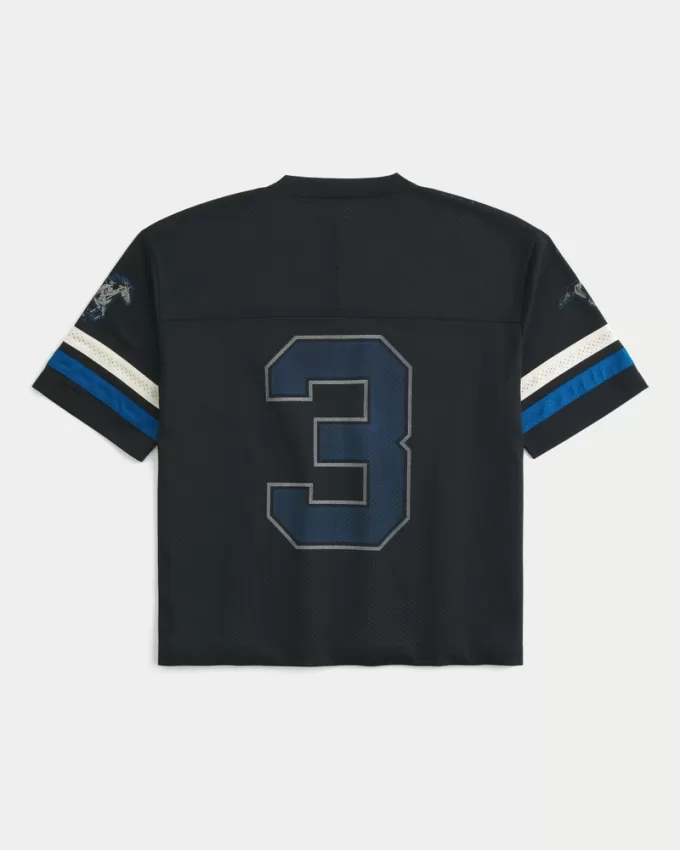Boxy Crop Westside Mustangs Graphic Jersey,Boxy Crop Westside Mustangs Graphic Jersey Boxy Crop Westside Mustangs Graphic Jersey,Boxy Crop Westside Mustangs Graphic Jersey