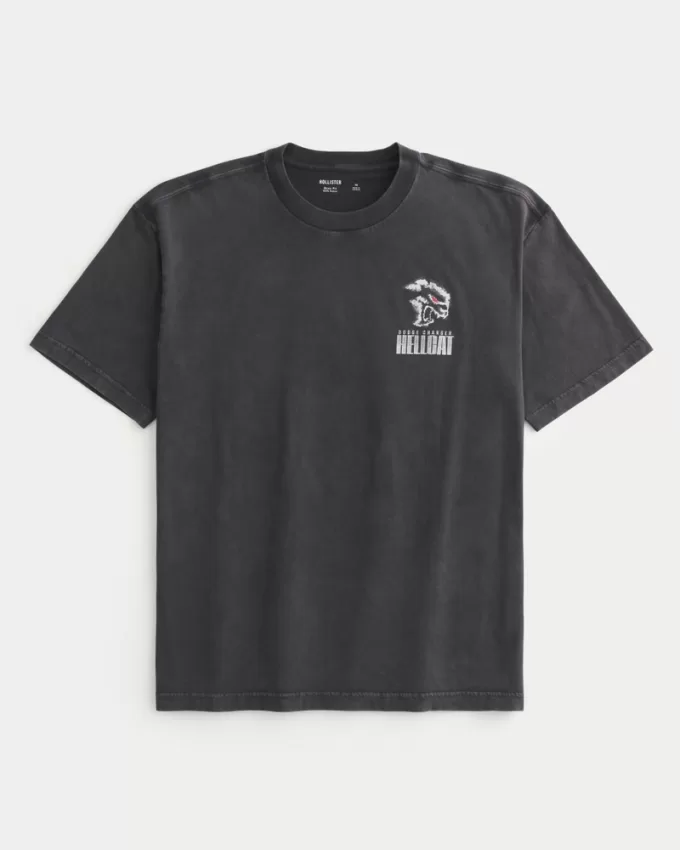 Boxy Dodge Charger Hellcat Graphic Tee,Boxy Dodge Charger Hellcat Graphic Tee Boxy Dodge Charger Hellcat Graphic Tee,Boxy Dodge Charger Hellcat Graphic Tee