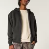 Boxy Faux Shearling-Lined Zip-Up Hoodie,Boxy Faux Shearling-Lined Zip-Up Hoodie Boxy Faux Shearling-Lined Zip-Up Hoodie,Boxy Faux Shearling-Lined Zip-Up Hoodie
