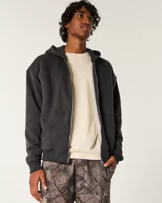 Boxy Faux Shearling-Lined Zip-Up Hoodie,Boxy Faux Shearling-Lined Zip-Up Hoodie Boxy Faux Shearling-Lined Zip-Up Hoodie,Boxy Faux Shearling-Lined Zip-Up Hoodie