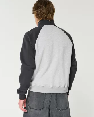 Boxy Fleece Logo Half-Zip Sweatshirt,Boxy Fleece Logo Half-Zip Sweatshirt Boxy Fleece Logo Half-Zip Sweatshirt,Boxy Fleece Logo Half-Zip Sweatshirt