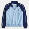 Boxy Fleece Logo Half-Zip Sweatshirt,Boxy Fleece Logo Half-Zip Sweatshirt Boxy Fleece Logo Half-Zip Sweatshirt,Boxy Fleece Logo Half-Zip Sweatshirt