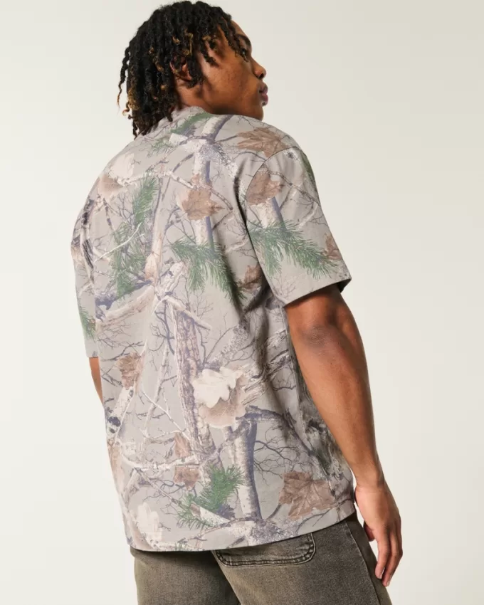 Boxy Heavyweight Camo Crew T-Shirt,Boxy Heavyweight Camo Crew T-Shirt Boxy Heavyweight Camo Crew T-Shirt,Boxy Heavyweight Camo Crew T-Shirt