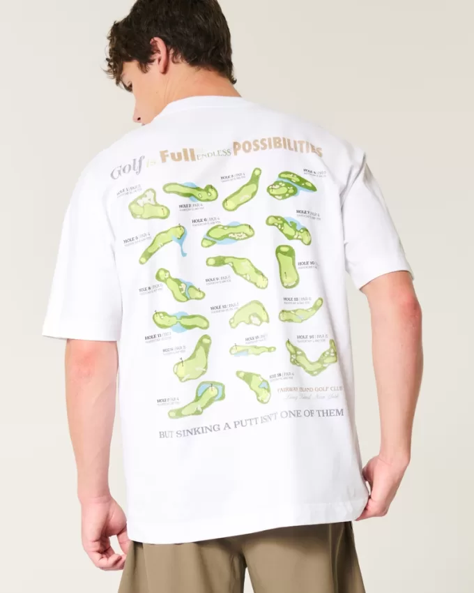 Boxy Heavyweight Fairway island Golf Club Graphic Tee,Boxy Heavyweight Fairway island Golf Club Graphic Tee Boxy Heavyweight Fairway island Golf Club Graphic Tee,Boxy Heavyweight Fairway island Golf Club Graphic Tee