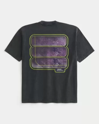 Boxy Heavyweight No Fear Graphic Tee,Boxy Heavyweight No Fear Graphic Tee Boxy Heavyweight No Fear Graphic Tee,Boxy Heavyweight No Fear Graphic Tee