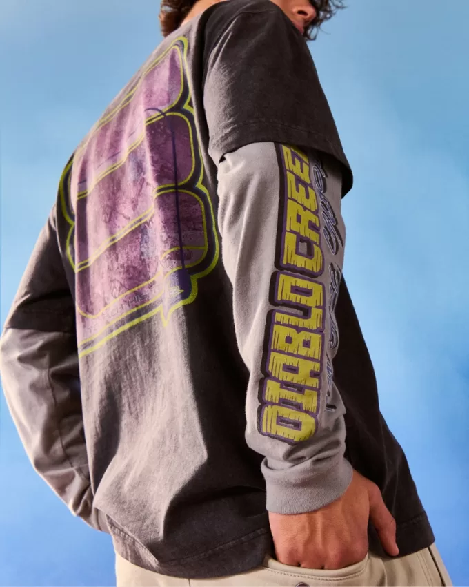 Boxy Heavyweight No Fear Graphic Tee,Boxy Heavyweight No Fear Graphic Tee Boxy Heavyweight No Fear Graphic Tee,Boxy Heavyweight No Fear Graphic Tee
