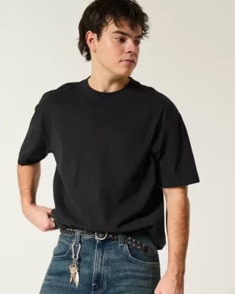 Boxy Heavyweight Pocket Crew T-Shirt,Boxy Heavyweight Pocket Crew T-Shirt Boxy Heavyweight Pocket Crew T-Shirt,Boxy Heavyweight Pocket Crew T-Shirt