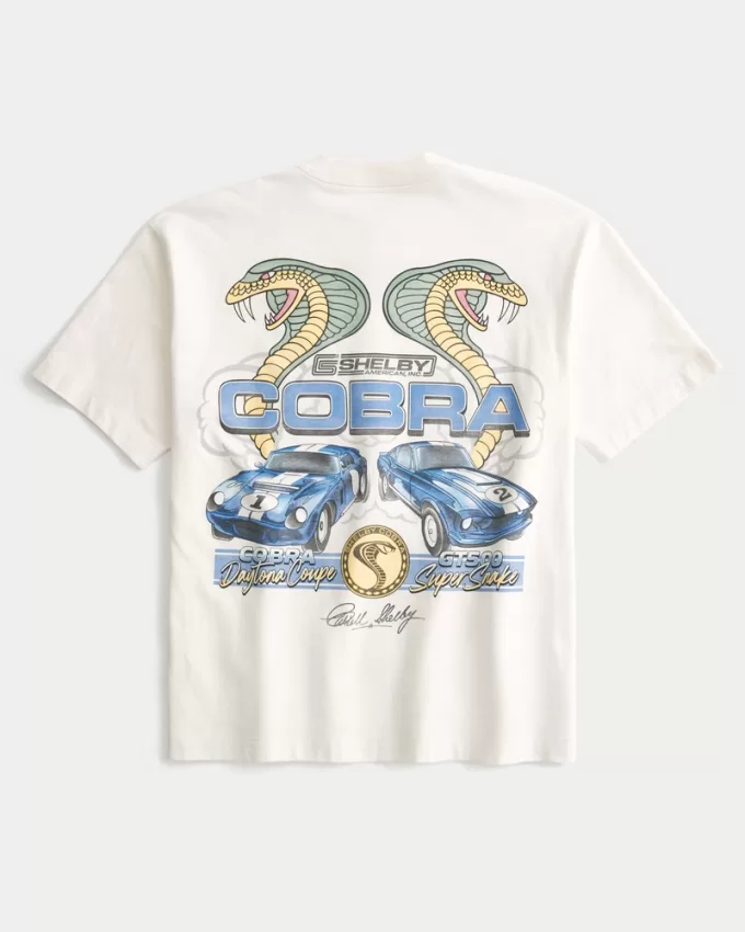Boxy Heavyweight Shelby Cobra Graphic Tee,Boxy Heavyweight Shelby Cobra Graphic Tee Boxy Heavyweight Shelby Cobra Graphic Tee,Boxy Heavyweight Shelby Cobra Graphic Tee