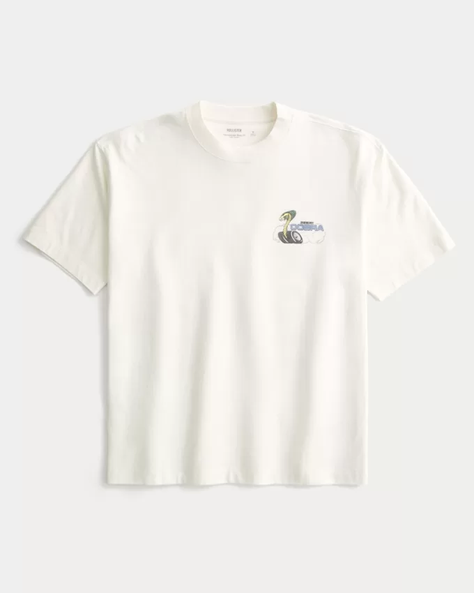 Boxy Heavyweight Shelby Cobra Graphic Tee,Boxy Heavyweight Shelby Cobra Graphic Tee Boxy Heavyweight Shelby Cobra Graphic Tee,Boxy Heavyweight Shelby Cobra Graphic Tee