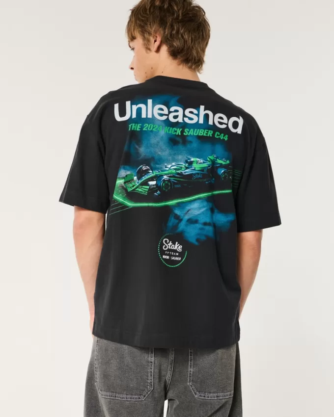 Boxy Heavyweight Stake F1 Team Kick Sauber Graphic Tee,Boxy Heavyweight Stake F1 Team Kick Sauber Graphic Tee Boxy Heavyweight Stake F1 Team Kick Sauber Graphic Tee,Boxy Heavyweight Stake F1 Team Kick Sauber Graphic Tee