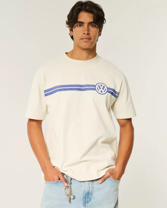 Boxy Heavyweight Volkswagen Racing Graphic Tee,Boxy Heavyweight Volkswagen Racing Graphic Tee Boxy Heavyweight Volkswagen Racing Graphic Tee,Boxy Heavyweight Volkswagen Racing Graphic Tee