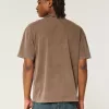 Boxy Heavyweight Washed Crew T-Shirt,Boxy Heavyweight Washed Crew T-Shirt Boxy Heavyweight Washed Crew T-Shirt,Boxy Heavyweight Washed Crew T-Shirt