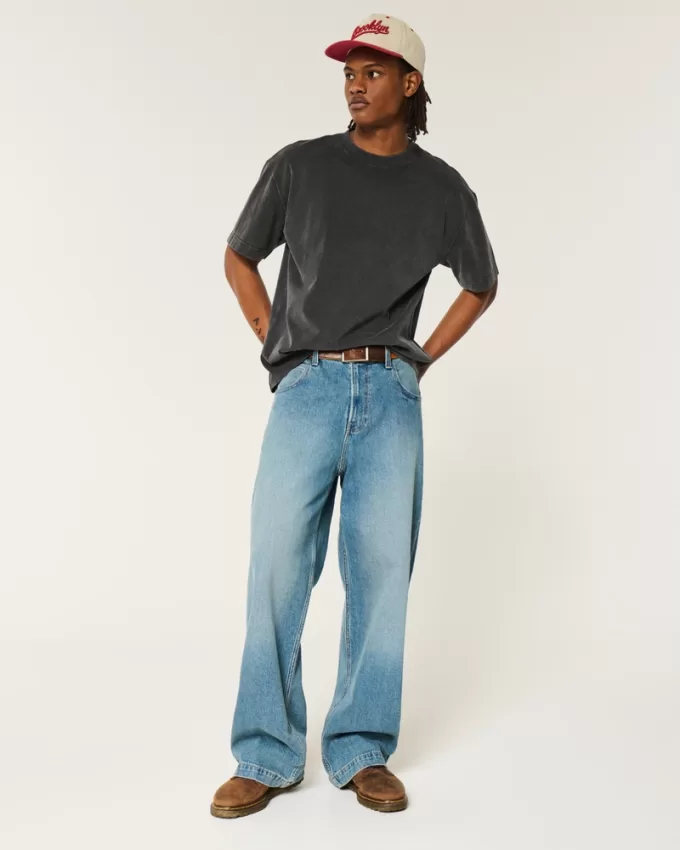Boxy Heavyweight Washed Crew T-Shirt,Boxy Heavyweight Washed Crew T-Shirt Boxy Heavyweight Washed Crew T-Shirt,Boxy Heavyweight Washed Crew T-Shirt