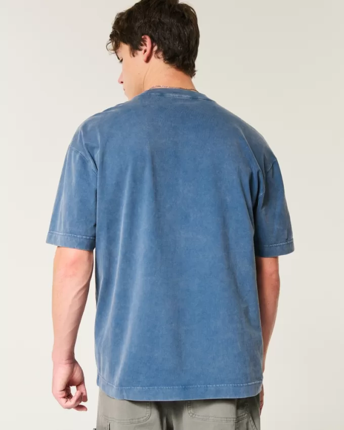 Boxy Heavyweight Washed Crew T-Shirt,Boxy Heavyweight Washed Crew T-Shirt Boxy Heavyweight Washed Crew T-Shirt,Boxy Heavyweight Washed Crew T-Shirt