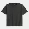 Boxy Heavyweight Washed Crew T-Shirt,Boxy Heavyweight Washed Crew T-Shirt Boxy Heavyweight Washed Crew T-Shirt,Boxy Heavyweight Washed Crew T-Shirt