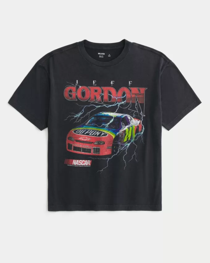Boxy Jeff Gordon NASCAR Graphic Tee,Boxy Jeff Gordon NASCAR Graphic Tee Boxy Jeff Gordon NASCAR Graphic Tee,Boxy Jeff Gordon NASCAR Graphic Tee