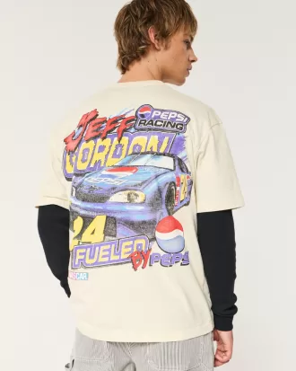 Boxy Jeff Gordon Pepsi Racing Graphic Tee,Boxy Jeff Gordon Pepsi Racing Graphic Tee Boxy Jeff Gordon Pepsi Racing Graphic Tee,Boxy Jeff Gordon Pepsi Racing Graphic Tee