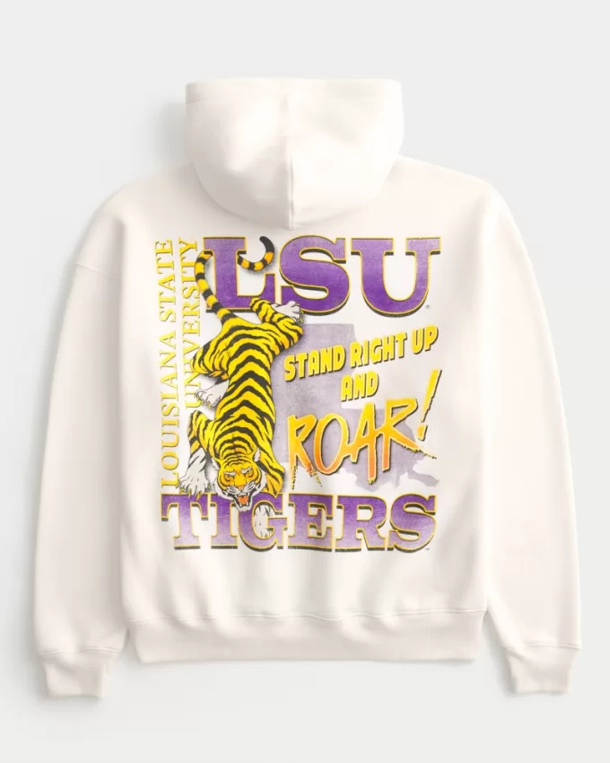 Boxy LSU Tigers Graphic Hoodie,Boxy LSU Tigers Graphic Hoodie Boxy LSU Tigers Graphic Hoodie,Boxy LSU Tigers Graphic Hoodie
