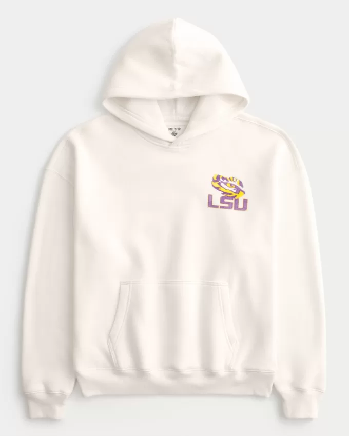Boxy LSU Tigers Graphic Hoodie,Boxy LSU Tigers Graphic Hoodie Boxy LSU Tigers Graphic Hoodie,Boxy LSU Tigers Graphic Hoodie