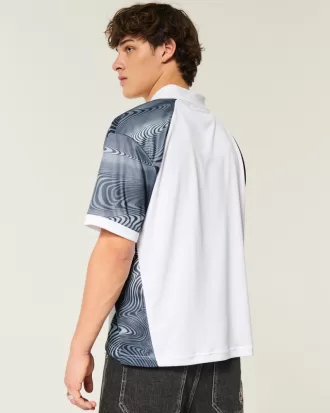 Boxy Logo Graphic Soccer JerseyBoxy Logo Graphic Soccer Jersey 1 330x413 - Boxy Logo Graphic Soccer Jersey,Boxy Logo Graphic Soccer Jersey