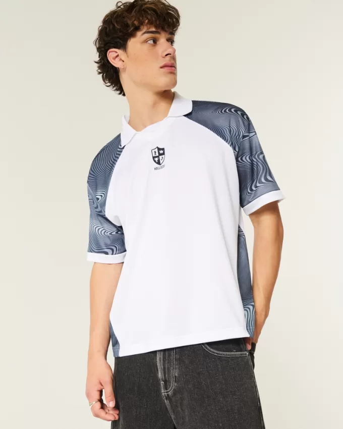 Boxy Logo Graphic Soccer Jersey,Boxy Logo Graphic Soccer Jersey Boxy Logo Graphic Soccer Jersey,Boxy Logo Graphic Soccer Jersey